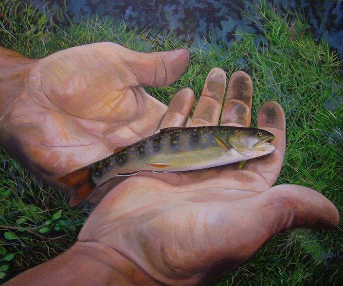 Brook Trout Fishing Brook Trout Fishing - Melanie MacDonald