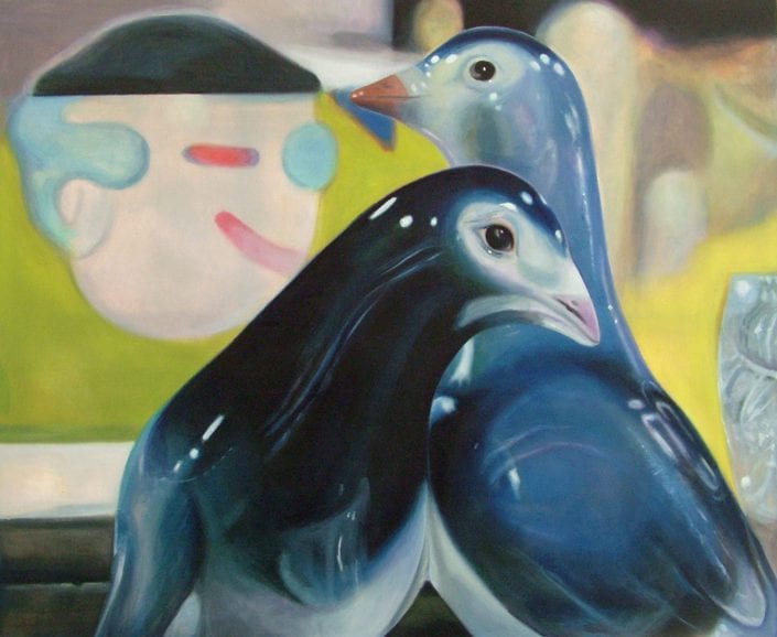 Bluebirds at the Flea Market Bluebirds at the Flea Market - Melanie MacDonald