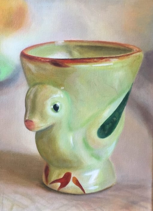 Green Egg Cup
