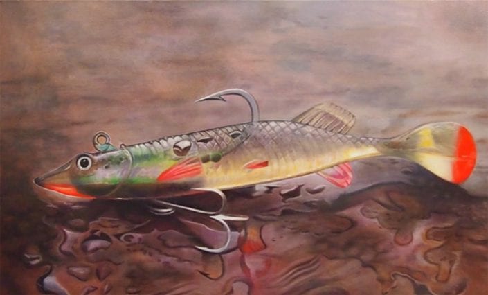 Plastic Lure-Iridescent Plastic Lure-Iridescent - Melanie MacDonald