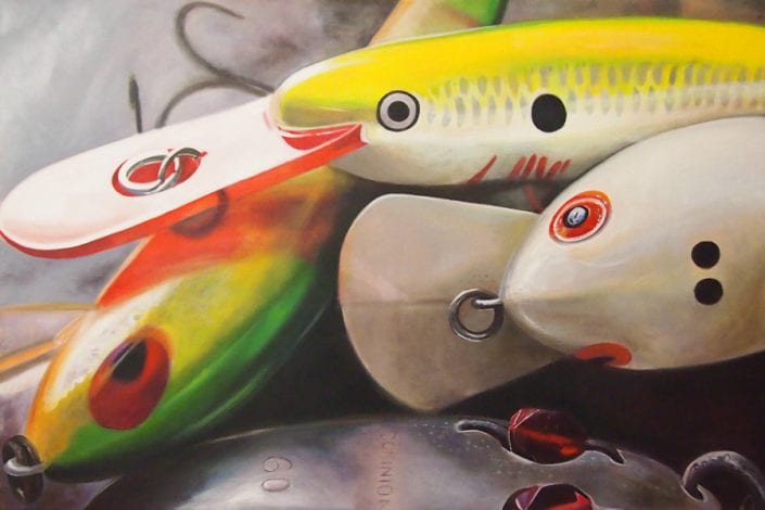 Stacked Fishing Lures Stacked Fishing Lures - Melanie MacDonald